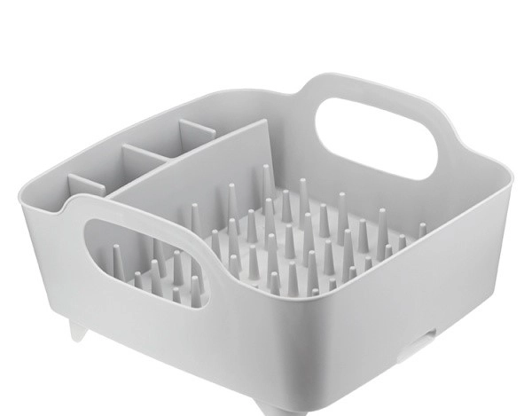 Сушилка для посуды пластм. 330x370х180мм "Изли" Смоки фото 1