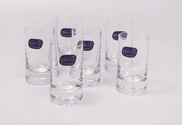 Набор бокалов стекло "BOHEMIA" "Барлайн" 6шт 35мл фото 1