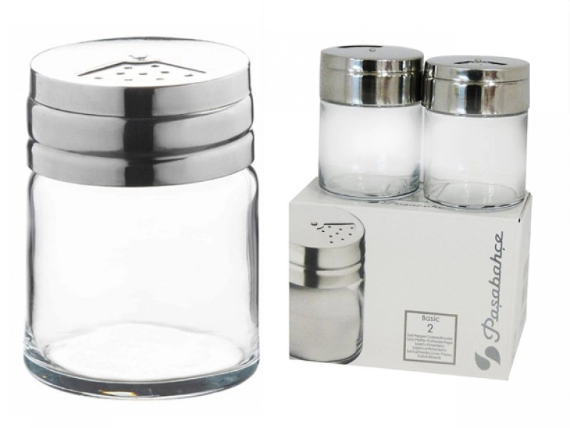 Набор для специй стекло Pasabahce "Бейзик" 2пр. 115мл фото 3