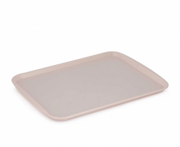 Поднос пластм. 387х296х17мм "общепит" Бежевый фото 1